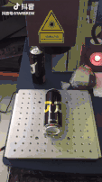 饮料瓶（易拉罐）DIY激光打标刻字机