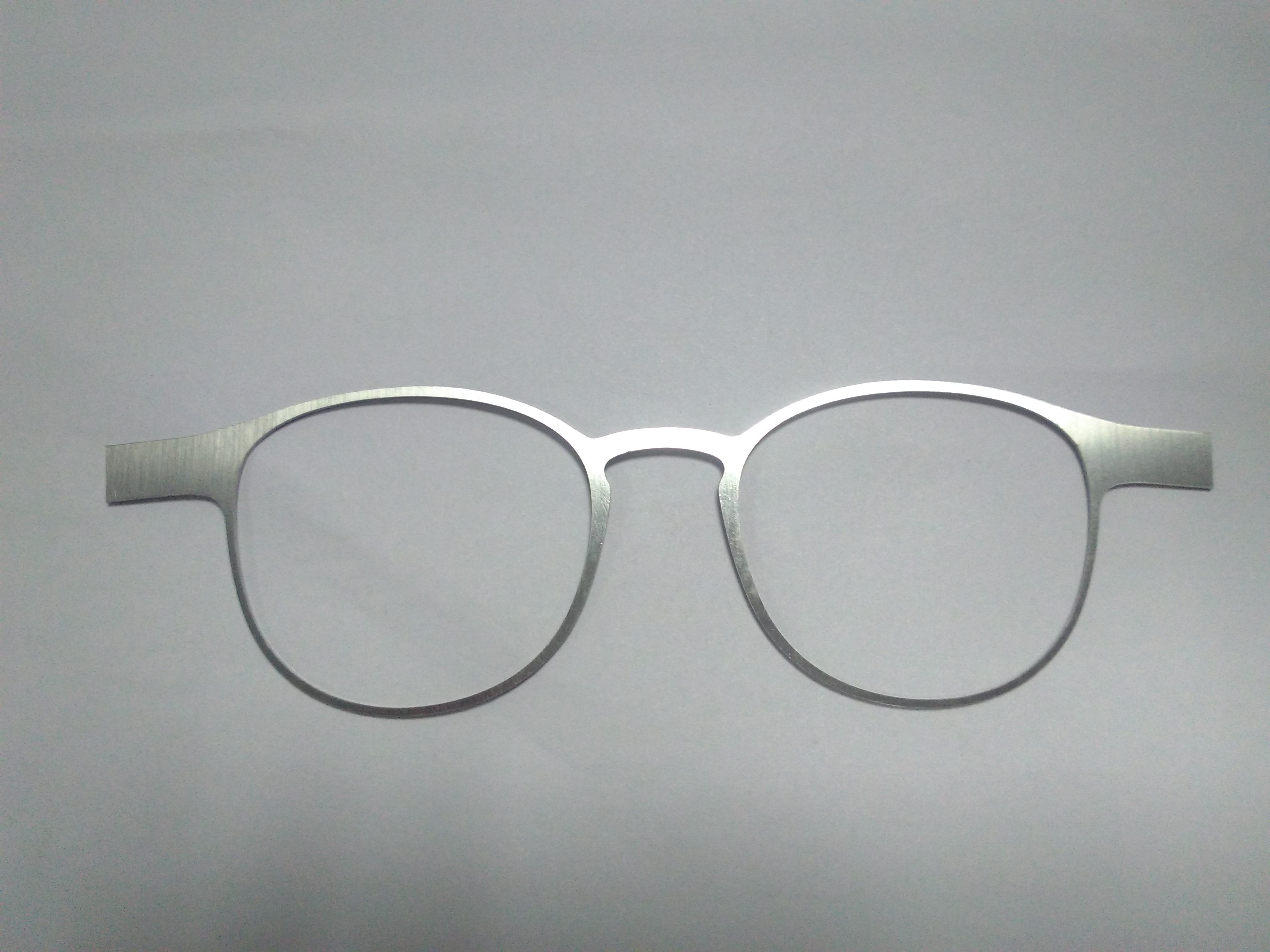 眼镜架激光切割机，金属眼镜框